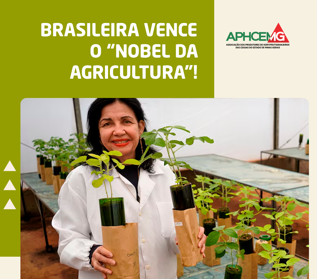 Brasileira vence o “Nobel da Agricultura”!
